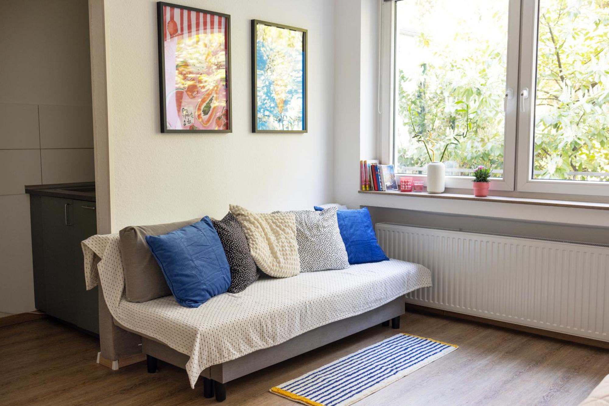 Central Apartment With Terrace And A Free Parking 뒤스부르크 외부 사진