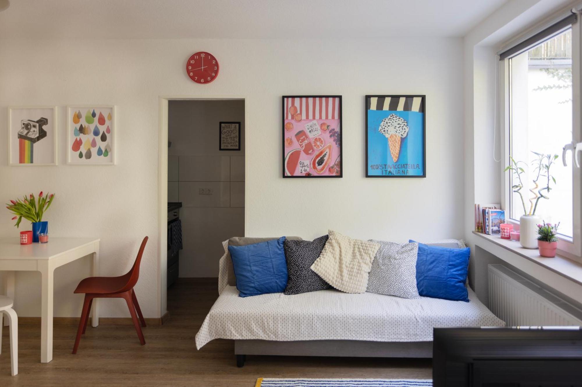 Central Apartment With Terrace And A Free Parking 뒤스부르크 외부 사진